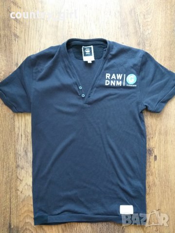 G-Star RAW Station V Neck Grand - страхотна мъжка тениска, снимка 3 - Тениски - 24578060