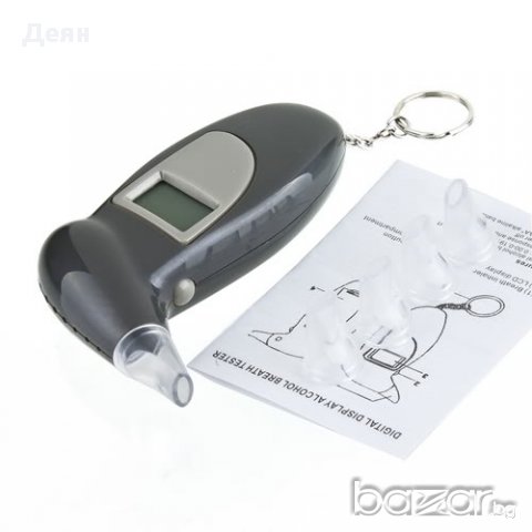 0412 Дигитален алкохолен дрегер с мущук, снимка 3 - Аксесоари и консумативи - 17447423