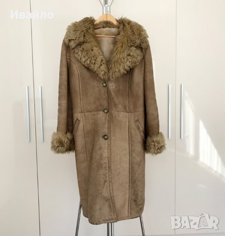 Дамски кожух - естествена кожа