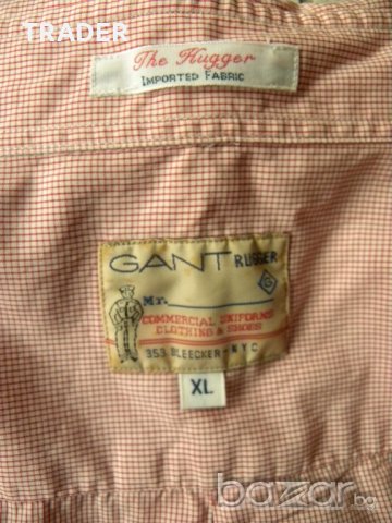 Мъжка риза GANT ,  100% памук, снимка 4 - Ризи - 18195698
