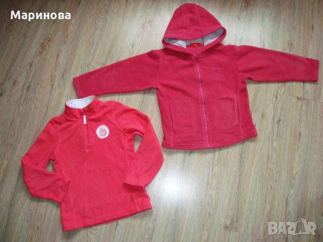 Поларени суичъри за момиче 4-5г.