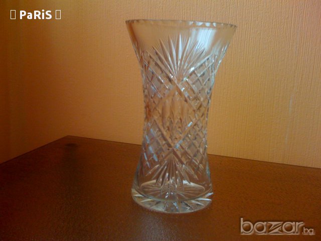 Кристална ваза, снимка 1 - Вази - 10800595