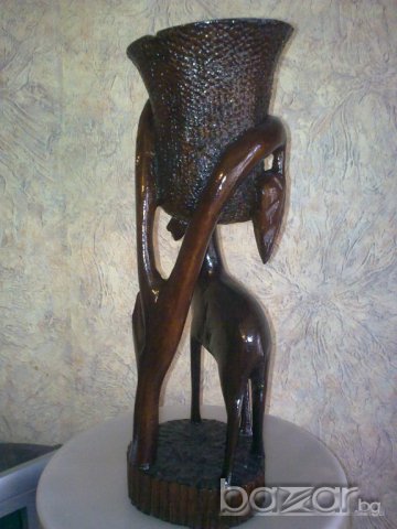 Пепелник от дърво, снимка 3 - Антикварни и старинни предмети - 6474920