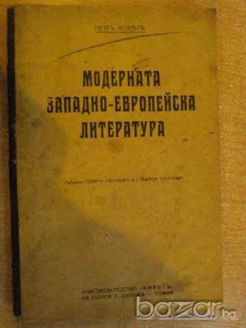 Книга "Модерната зап.-европейска лит.-Петр Кохан" - 270 стр.