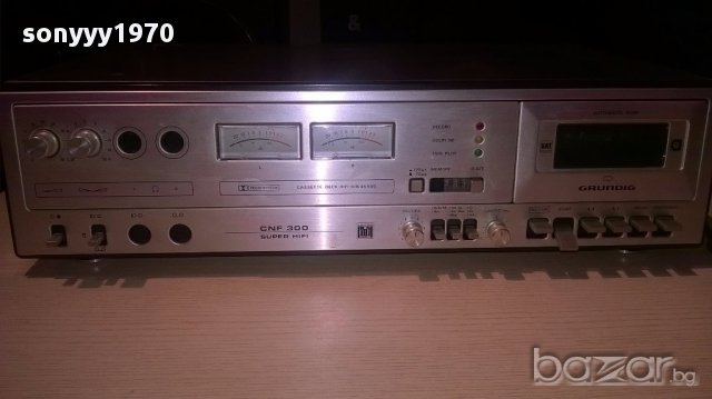 GRUNDIG CNF 300-SUPER HIFI-Ретро дек-внос швеицария, снимка 4 - Декове - 13523584