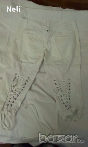 Сладки бели панталони М размер , снимка 4 - Панталони - 13657898