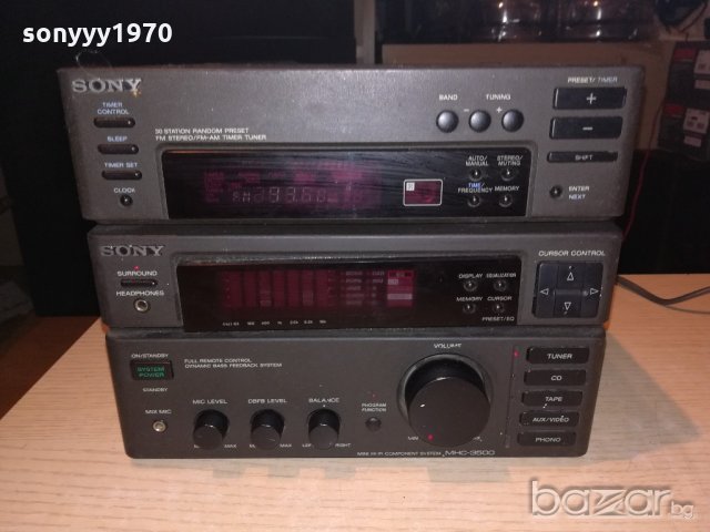 sony amplifier+sony tuner mini hifi made in japan-внос франция, снимка 4 - Ресийвъри, усилватели, смесителни пултове - 20193888