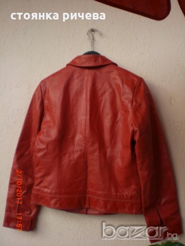 продавам ново дамско яке.естеств.кожа-внос от Германия, снимка 3 - Якета - 19453035