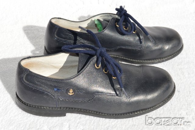 Pablo Sky детски обувки кожени черни Произведено в Испания, снимка 3 - Детски маратонки - 13864240