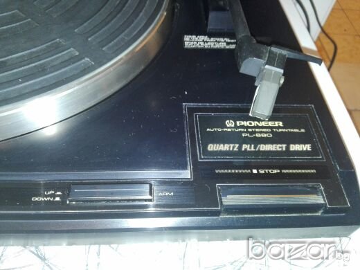 PIONEER PL-880 Direct drive, снимка 2 - Грамофони - 20550441