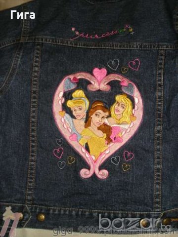Дънково якенце на Disney Princess, снимка 2 - Детски панталони и дънки - 18459683