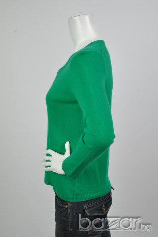 КАШМИРЕН  ЗЕЛЕН  ПУЛОВЕР размер М НОВО., снимка 3 - Блузи с дълъг ръкав и пуловери - 6469896