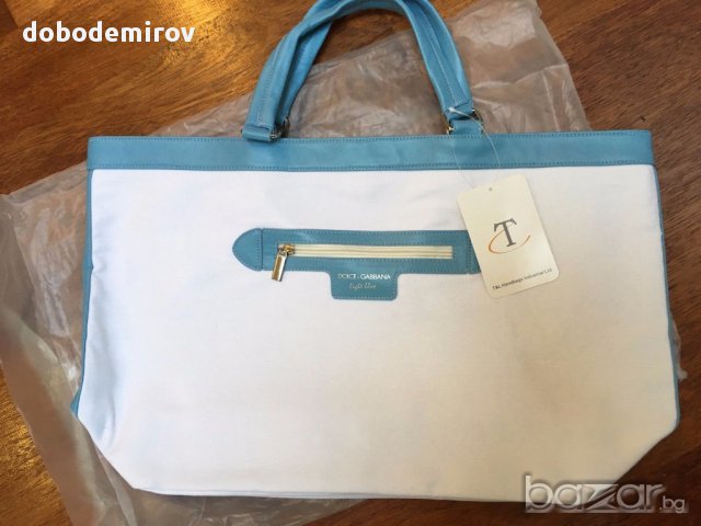 Нова шопинг чанта DOLCE & GABBANA Light Blue Perfume, оригинал, снимка 1