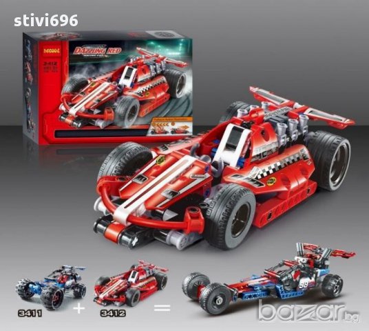 Детска играчка 3D кола трансформърс червена, снимка 1 - Образователни игри - 15063836