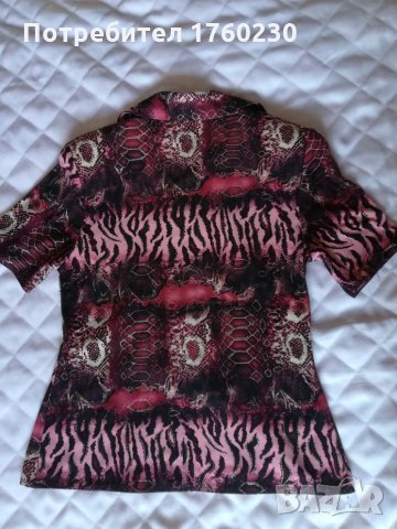 Дамска риза в цвят маслено зелено или наситено розово. , снимка 13 - Ризи - 22387365