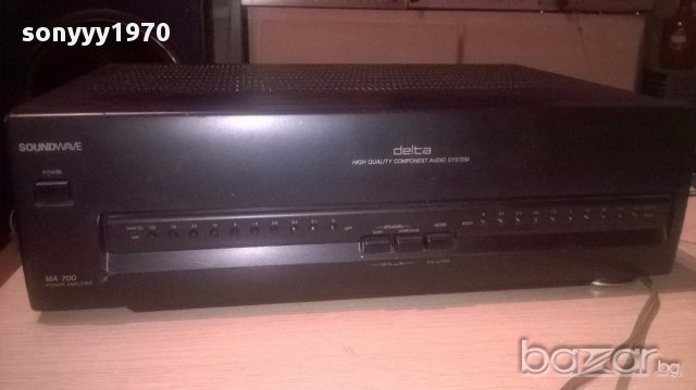 soundwave ma700/power amplifier 500w-внос швеицария, снимка 4 - Ресийвъри, усилватели, смесителни пултове - 16901883