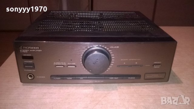 pioneer a-p510 stereo amplifier-made in japan-внос англия, снимка 3 - Ресийвъри, усилватели, смесителни пултове - 26195660