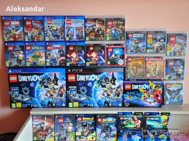 Нови PS4,Lego,marvel,Worlds,Avengers,movie,hobbit,Jurassic world,лего, снимка 2 - Игри за PlayStation - 18305666