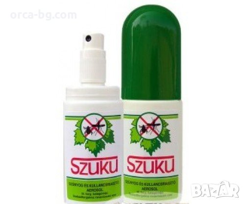 Спрей SZUKU против комари 50 мл – отстъпки за количество и едро цени, снимка 2 - Такъми - 22046856