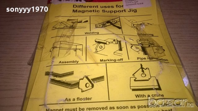 магнитен ъгъл-за заваряване или друго, снимка 8 - Други инструменти - 19290245