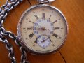 старинен  джобен часовник  - работи, снимка 1 - Антикварни и старинни предмети - 17512575