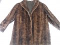 Дамско кожено палто от визон, снимка 1 - Палта, манта - 11751626
