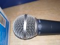 shure beta sm58s микрофон с кабел и кеис и стоика-от швеицария, снимка 14