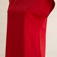 Дамска червена блуза с къс ръкав марка Makadamia , снимка 3 - Тениски - 22695497