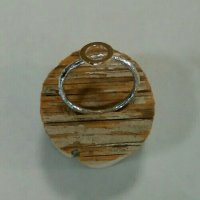 сребърен пръстен със злато, снимка 1 - Пръстени - 21493054