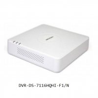 Записващо устройство DVR-DS-7116HQHI-F1/N за 16 камери 400/25 кадъра LAN, снимка 1 - Други - 24728702
