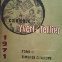 Yvert et Tellier Catalogue Timbres D´ Europe Tome II 1971 , снимка 1 - Други - 19468918
