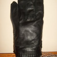 Мъжки кожени ръкавици Черен Класик, снимка 4 - Ръкавици - 26174766