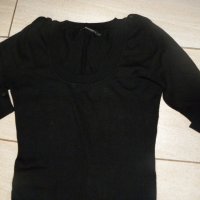 Дамска черна ластична рокля DANDARA, размер М, снимка 5 - Рокли - 23222418