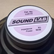 Sound lab lux10 full range 8ohm/60watts-2бр-внос англия, снимка 6 - Тонколони - 15304003