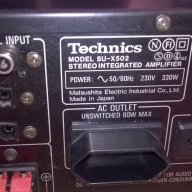 technics su-x502-made in japan-330watts-внос швеицария, снимка 11 - Ресийвъри, усилватели, смесителни пултове - 12553700