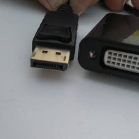 Kабел DisplayPort to DVI, снимка 5 - Кабели и адаптери - 21249637