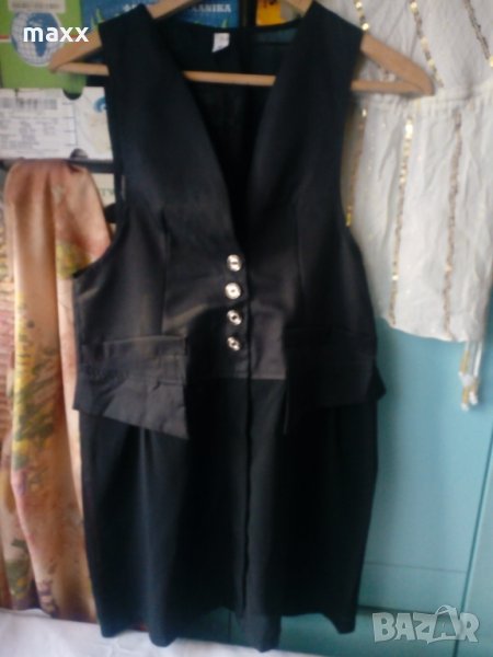 Елегантно черно елече , снимка 1