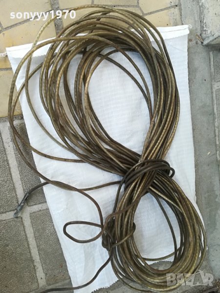 45лв за въже-стоманено-пломбажно от тир/ремърке-30метра, снимка 1