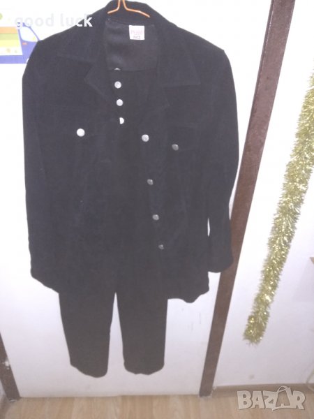 Супер стилен черен костюм,размер М,35лв., снимка 1