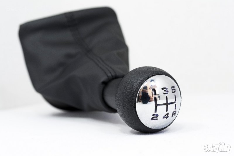 Toпка скоростен лост с маншон Пежо 307 5 скорости, снимка 1