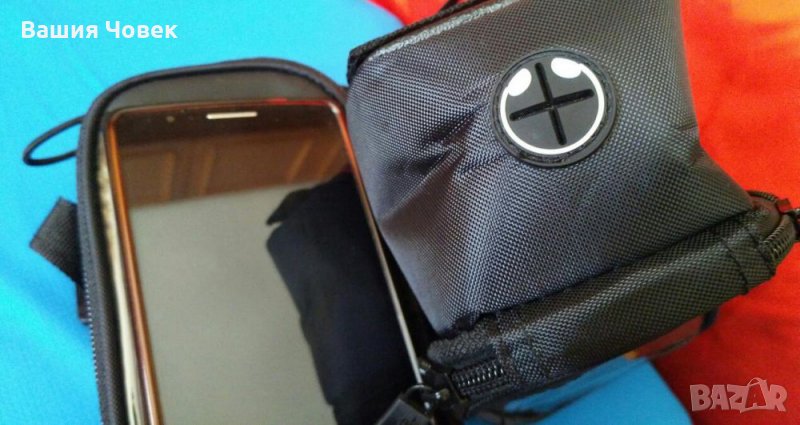 Чантичка за колело + място за телефона или GPS, снимка 1