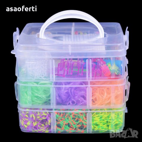 Комплект ластички в куфар 3 етажа, снимка 2 - Рисуване и оцветяване - 22704723