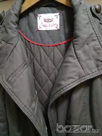 Шуба,тип "парка",в цвят "каки",на Cashe&Cashe.