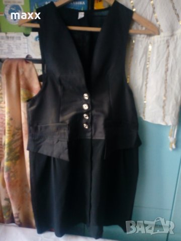 Елегантно черно елече , снимка 1