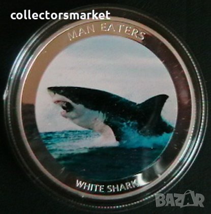 100 шилинга 2010(White shark), Уганда