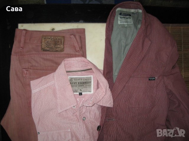 дънки,риза и сако SILVER CREEK   мъжки,М-Л