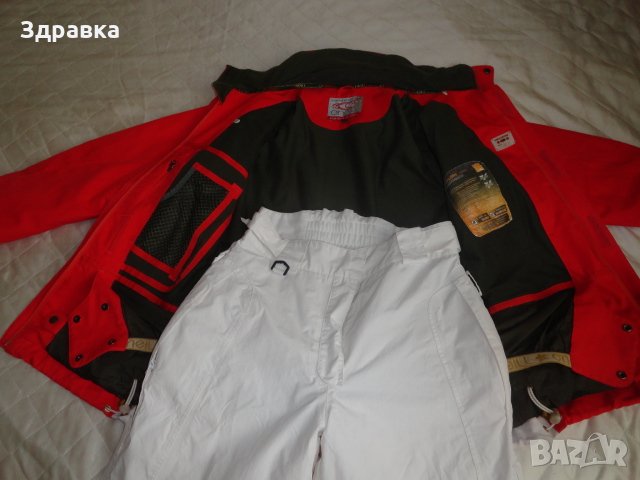  Ски екип" ONIL"-20000 мм воден стълб ски яке и ски панталон С/ 170 см, снимка 9 - Зимни спортове - 23553352