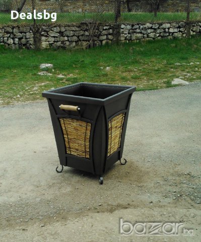 Кашпи,кашпа-метални саксии, снимка 7 - Саксии и кашпи - 10501561