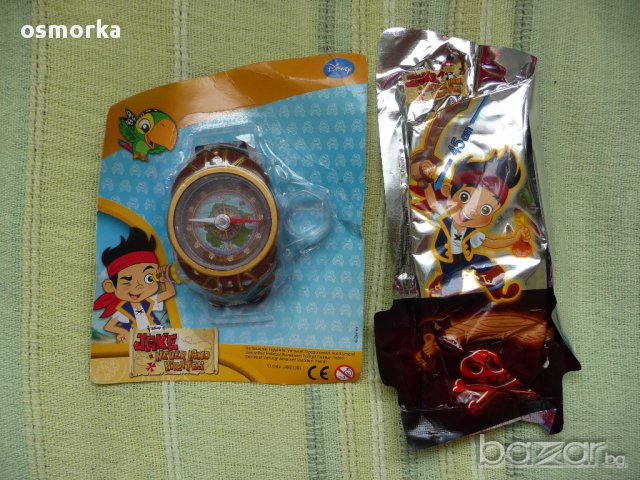 5 броя играчки за момчета Джейк и пиратите от Невърленд Дисни Disney, снимка 2 - Рисуване и оцветяване - 11266965