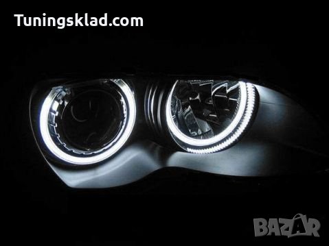  Ангелски Очи CCFL за BMW E46 седан, комби (1998-2005) / купе (1998-2003) - Бял цвят